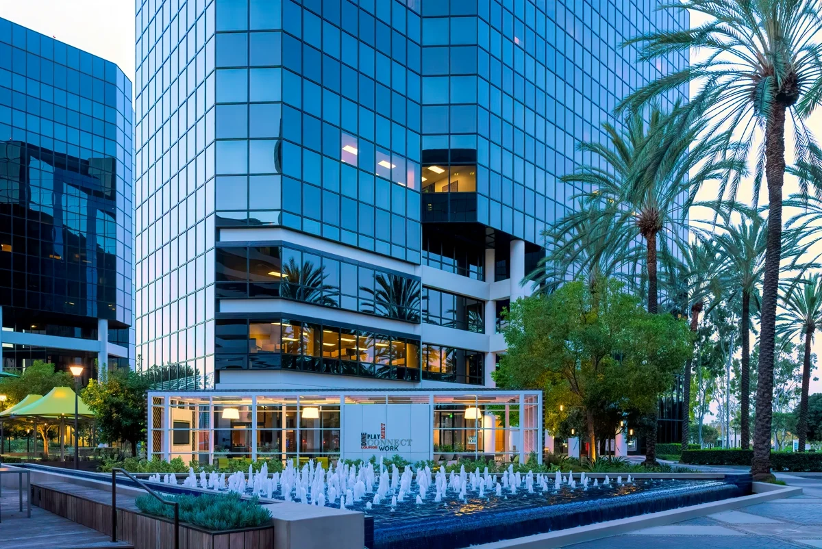 Irvine plaza and corporate sector