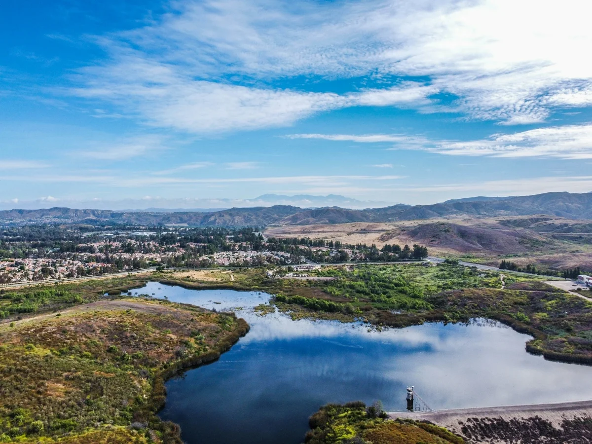 Irvine countryside and riverside
